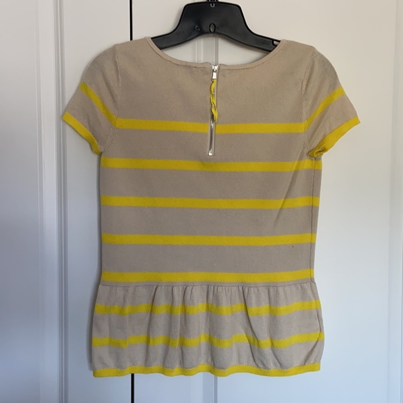 LOFT Short Sleeved Peplum Sweater - Picture 2 of 5